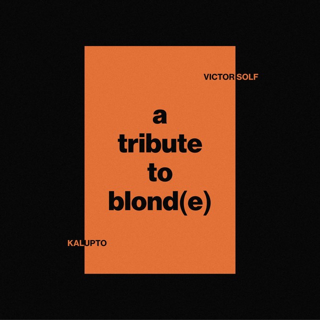 A tribute to Blond(e) cover
